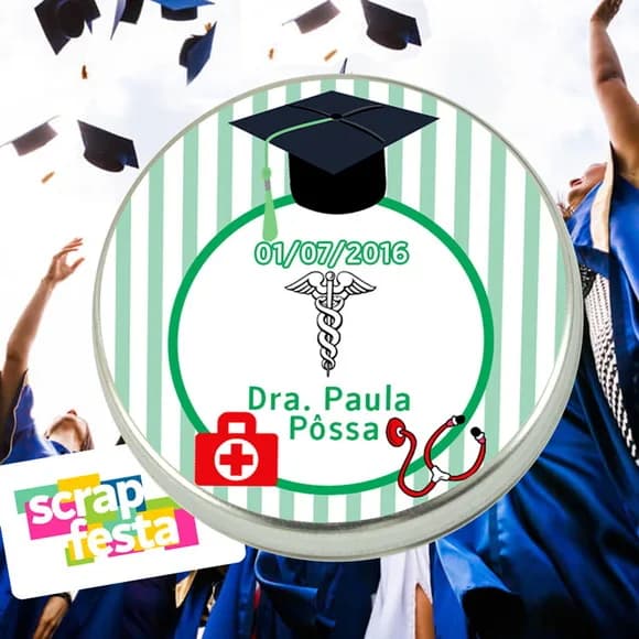 Latinhas Personalizadas Festa Formatura Medicina