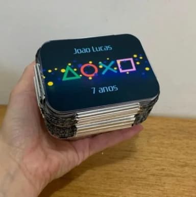 Mini Marmitinha Personalizada Playstation