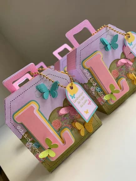 Kit 30 Lembrancinhas Jardim Encantado