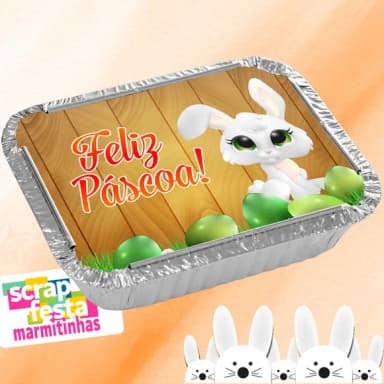 Marmitinhas Personalizadas Festa Páscoa