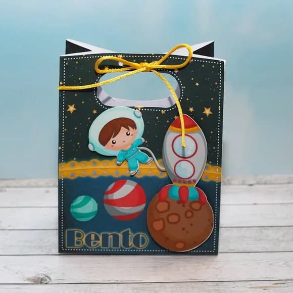 Kit 60 Lembrancinhas Astronauta