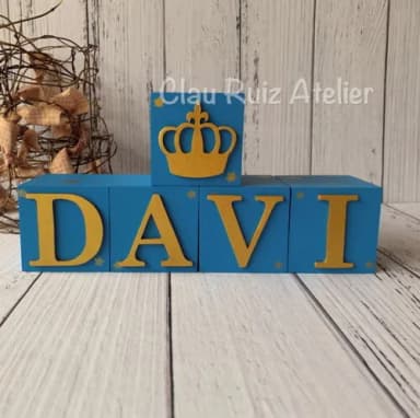 Cubos 6x6cm Pequeno Príncipe com Estrela