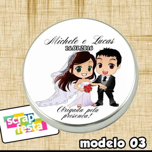 Latinhas Festa Casamento