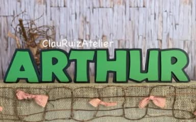 Jurassic Park - Letras de mdf -nomes