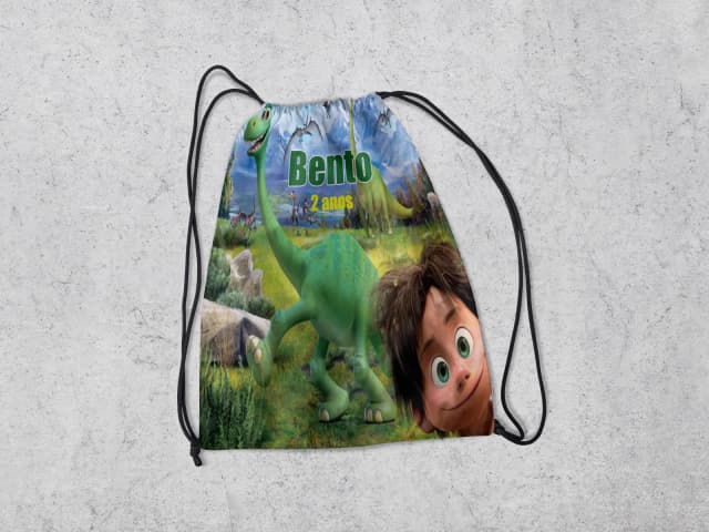 Mochilinha Personalizadada Meu Amigo Dinossauro