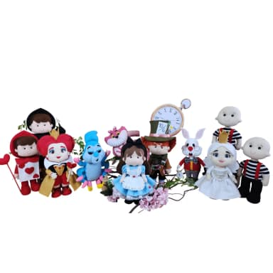 Bonecos Personagens Alice País Das Maravilha Centro De Mesa