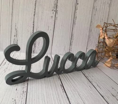 Letras Decorativas em mdf - Linha Cursiva