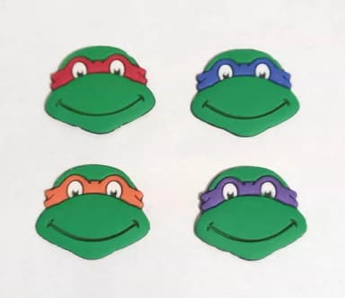 Aplique Tartarugas Variados - 8 Peças