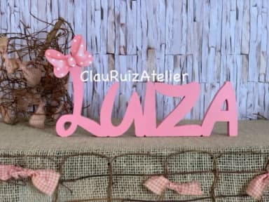 Minnie - Letras Disney- Decoração de Festa Infantil