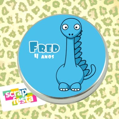 Latinhas Personalizada Festa Dinossauro