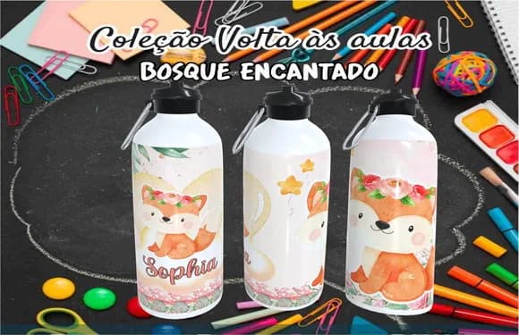 Garrafa Squeeze Personalizada