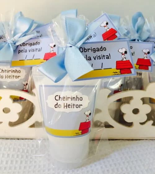 Lembrança Hidratante Snoopy Nascimento