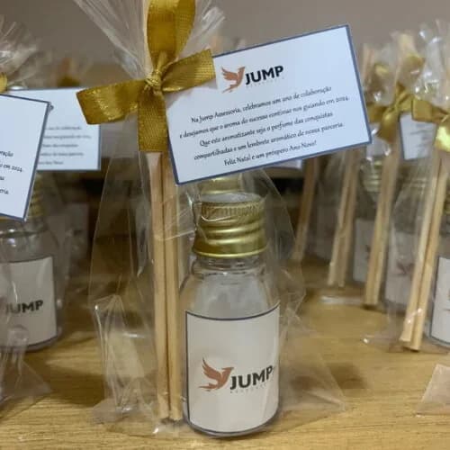 Brinde Corporativo Mini Aromatizador com Logo Escritório Adv