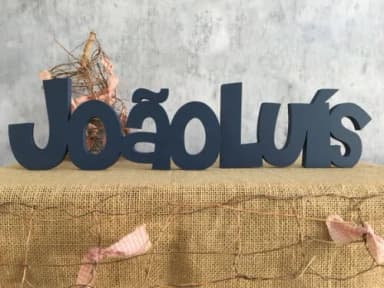 Letras de MDF -Nomes