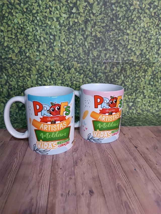 Caneca Personalizada Dia dos Professores | Presente Criativo e Exclusivo 🍎📚