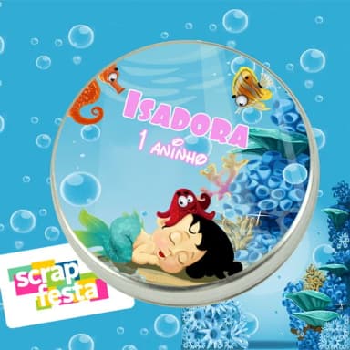 Latinhas Personalizadas Fundo do Mar