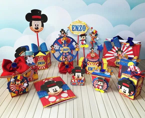 Arquivo de Corte Circo do Mickey 02