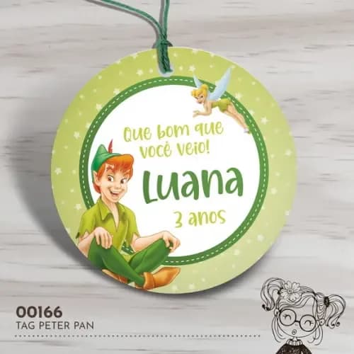 Tag Redonda Peter Pan - 00166