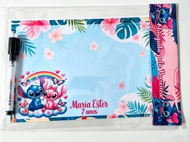 Lousa Magica Infantil Personalizada do Stitch