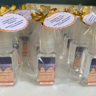 Álcool 70% Spray Brinde paciente / cliente