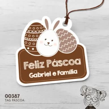 Tag Especial de Páscoa - 00387