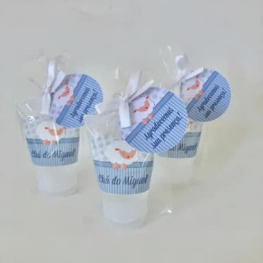 Álcool Gel 70% Ovelhinha Lembrancinha Maternidade