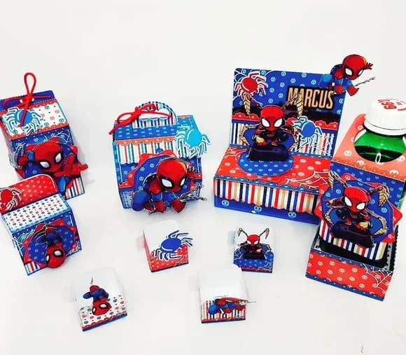 Kit 30 Lembrancinhas Homem Aranha
