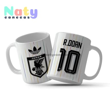Caneca Personalizada Futebol Japão