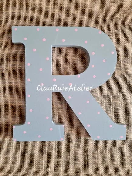 Iniciais em MDF 30cm