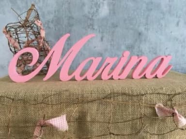 Letras Decorativas em MDF