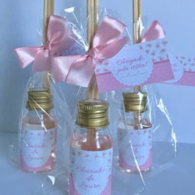 Lembrancinha Aromatizador Floral Rosa