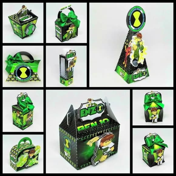 Kit 30 Lembrancinhas - Ben 10