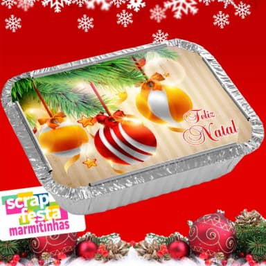 Marmitinhas para Lembrancinhas de Natal