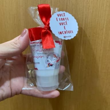 Brinde Dia da Mulher Creme Hidratante