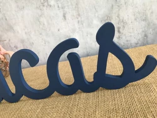 Letras Decorativas - Nome em mdf