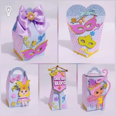 Kit 30 Lembrancinhas Carnaval