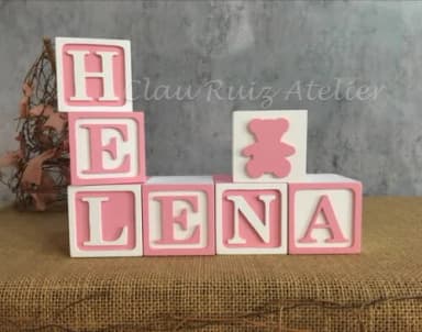 CANDY COLORS - Cubos 6x6cm TS Urso