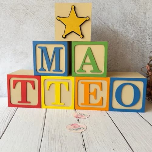 Toy Story 10x10cm Decoração de Festa Infantil Quarto de Bebê