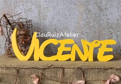 Disney - Letras de mdf -nomes