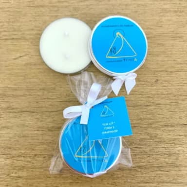 Brinde Vela Aromática com 2 Pavios