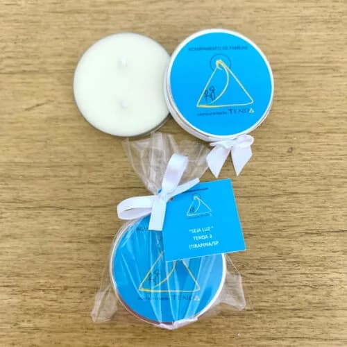 Brinde Vela Aromática com 2 Pavios