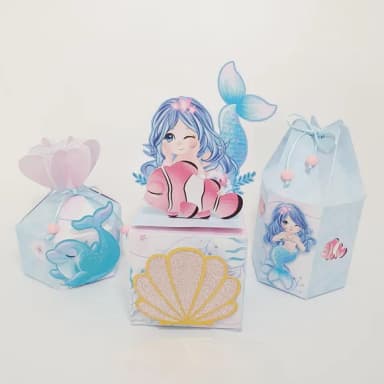Kit 30 Lembrancinhas Sereia