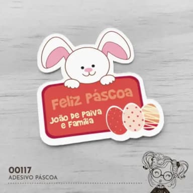 Adesivo Especial Páscoa - 00117