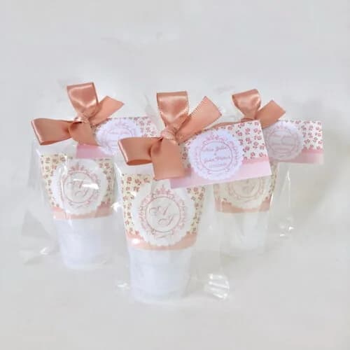 Lembrança para Casamento Hidratante Rosê
