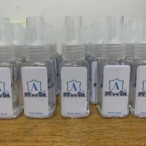 Lembrancinha Maternidade Home Spray sem Embalagem Trenzinho