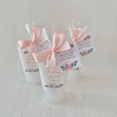 Lembrança creme Hidratante aniversário