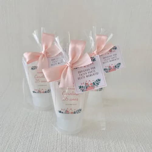Lembrança creme Hidratante aniversário