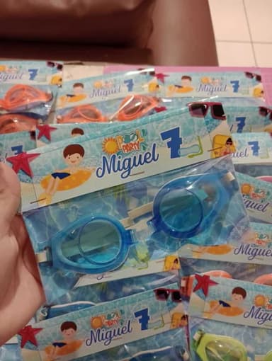 Óculos de Natação Infantil Festa Pool Party