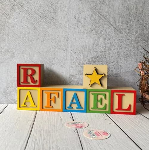 Toy Story 6x6cm Decoração de Festa Infantil Quarto de Bebê