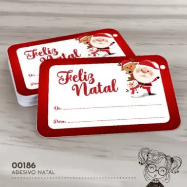 Adesivo Natal - 00186